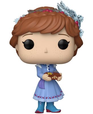 Pop! Disney Princess Holiday Anna 3.2" Vinyl Figure, Ages 3+