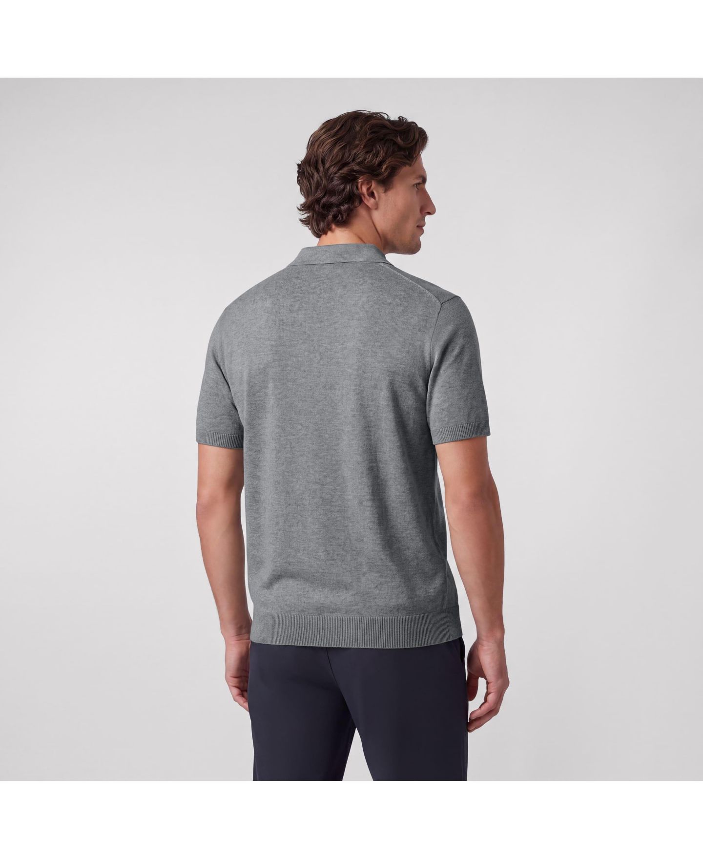 Мужские топы Jack Archer Legacy Resort Sweater Polo, цвет: Средний меланжевый — фото 5