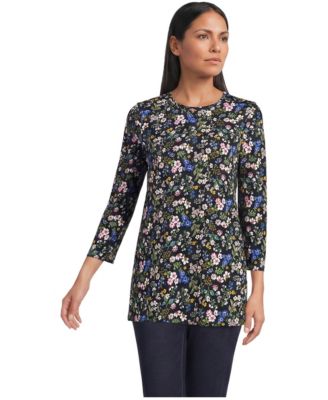 Women's Tall 3/4 Sleeve Cotton Supima Tunic