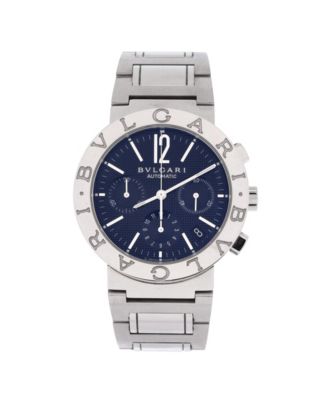 Bvlgari Bvlgari Chronograph Automatic Watch in Stainless Steel 38mm