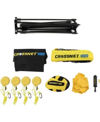 CROSSNET H2O 2.0 Volleyball  4 Square Portable Outdoor Water Pool Game