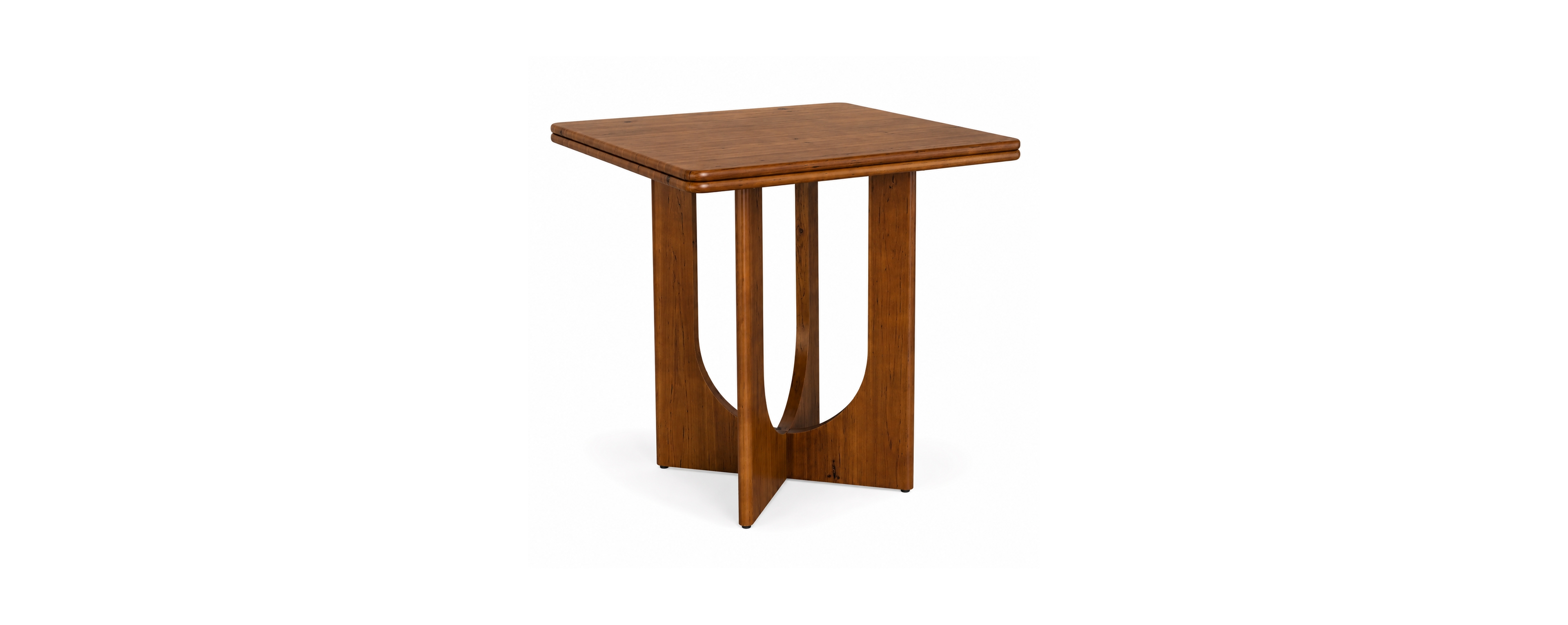 Slickblue Solid Wood Square Dining Table for Small Kitchen and Dining Spaces
