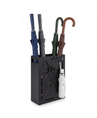 Rectangular Umbrella Holder Rack with Removable Drip Tray