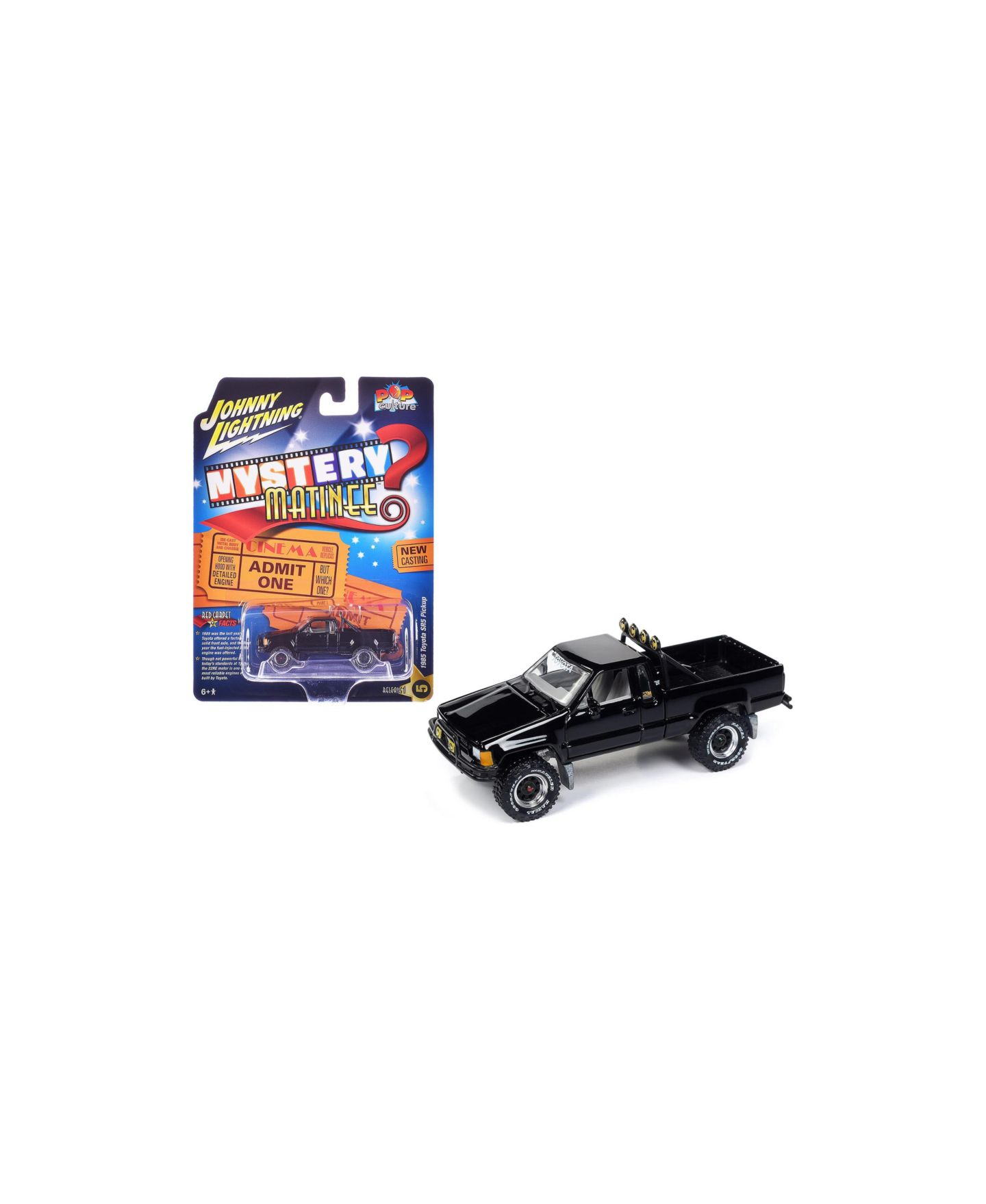 Детские игрушки Johnny Lightning 1/64 Scale Back to the Future (1985) Movie Mystery Matinee Diecast Model Car — фото 1