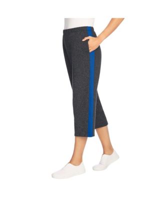 Women's Within Side-Stripe Cotton French Terry Capri