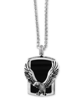 eagle pendant necklace mens