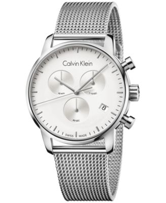 calvin klein steel watch