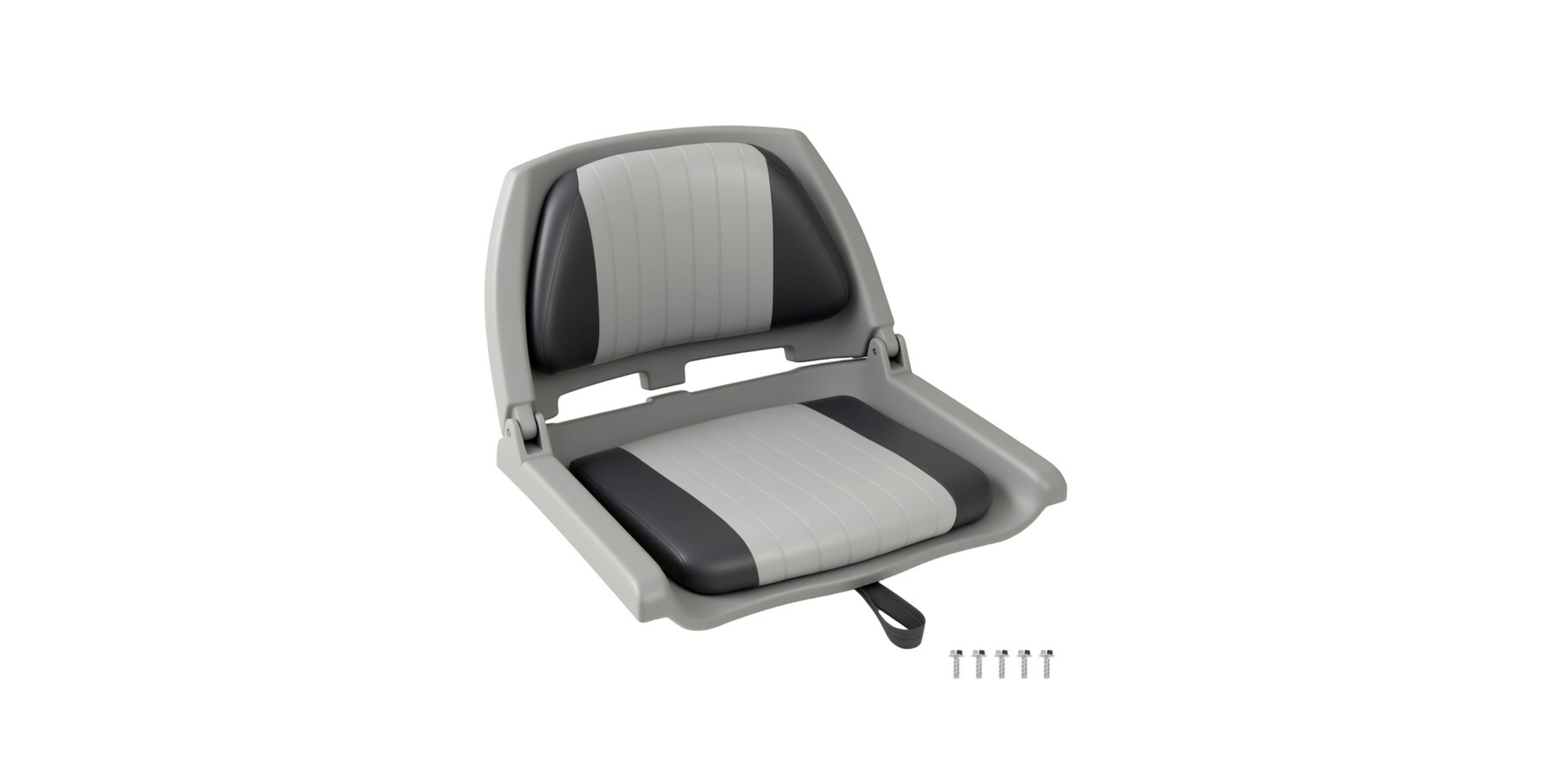 Hongge Folding Low Back Boat Chair for Compact Fishing Craft