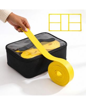 Magnetic Portable Pickle Court Marking Lines System Quick Setup High Visibility Durable Storage