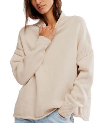 Women's Torres Mock Neck Oversized Long-Sleeve Sweater