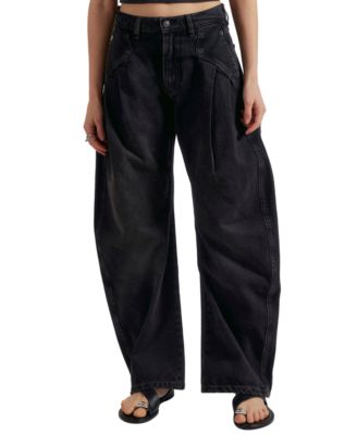 Women's Golden Hour Low-Rise Barrel Leg Denim Jeans