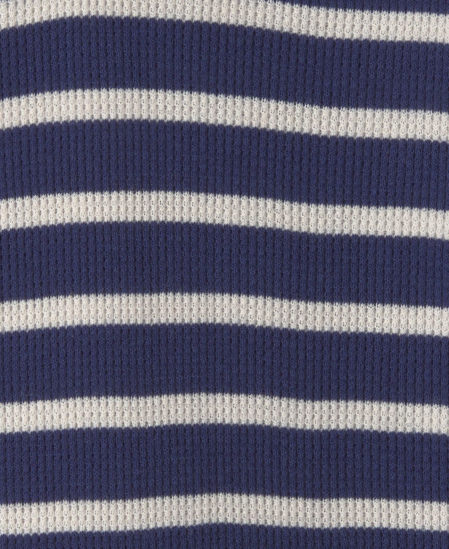 Комбинезон Carter's Thermal Striped для мальчиков-малышей, цвет: Тёмно-синий — фото 3