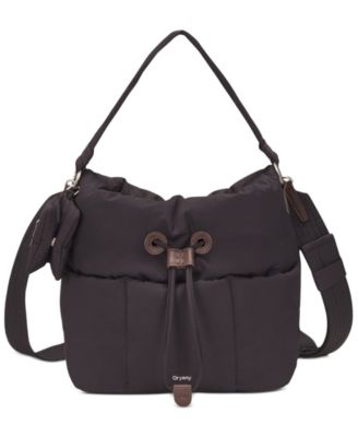 Quilted Pillow Small Bucket Handbag