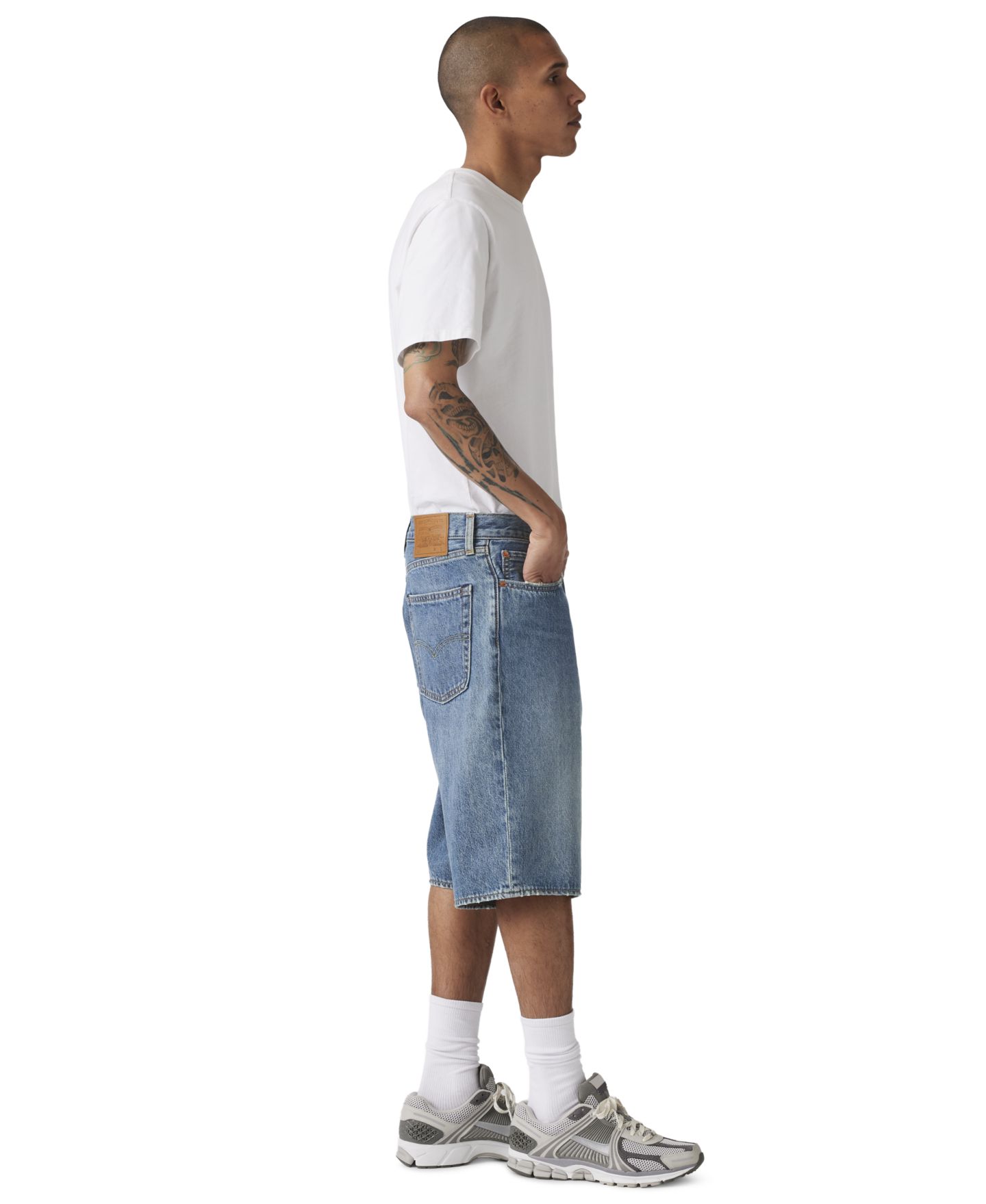 Мужские шорты Levi's 478 My Frequency Low-Rise Baggy Denim Shorts, 12" Inseam — фото 3