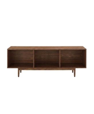 Large vinyl storage console with sturdy construction and versatile design