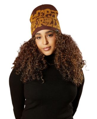 Satin-Lined Logo Beanie