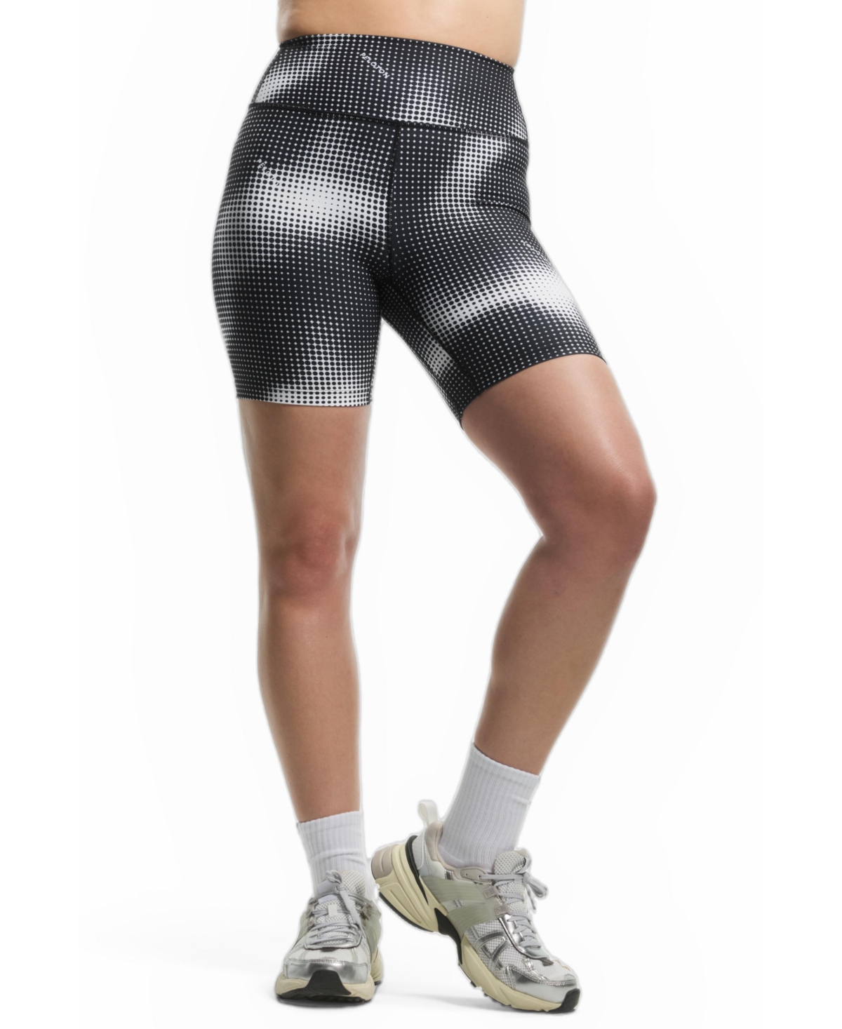 Peloton Women's Cadent High Rise Printed Bike Short