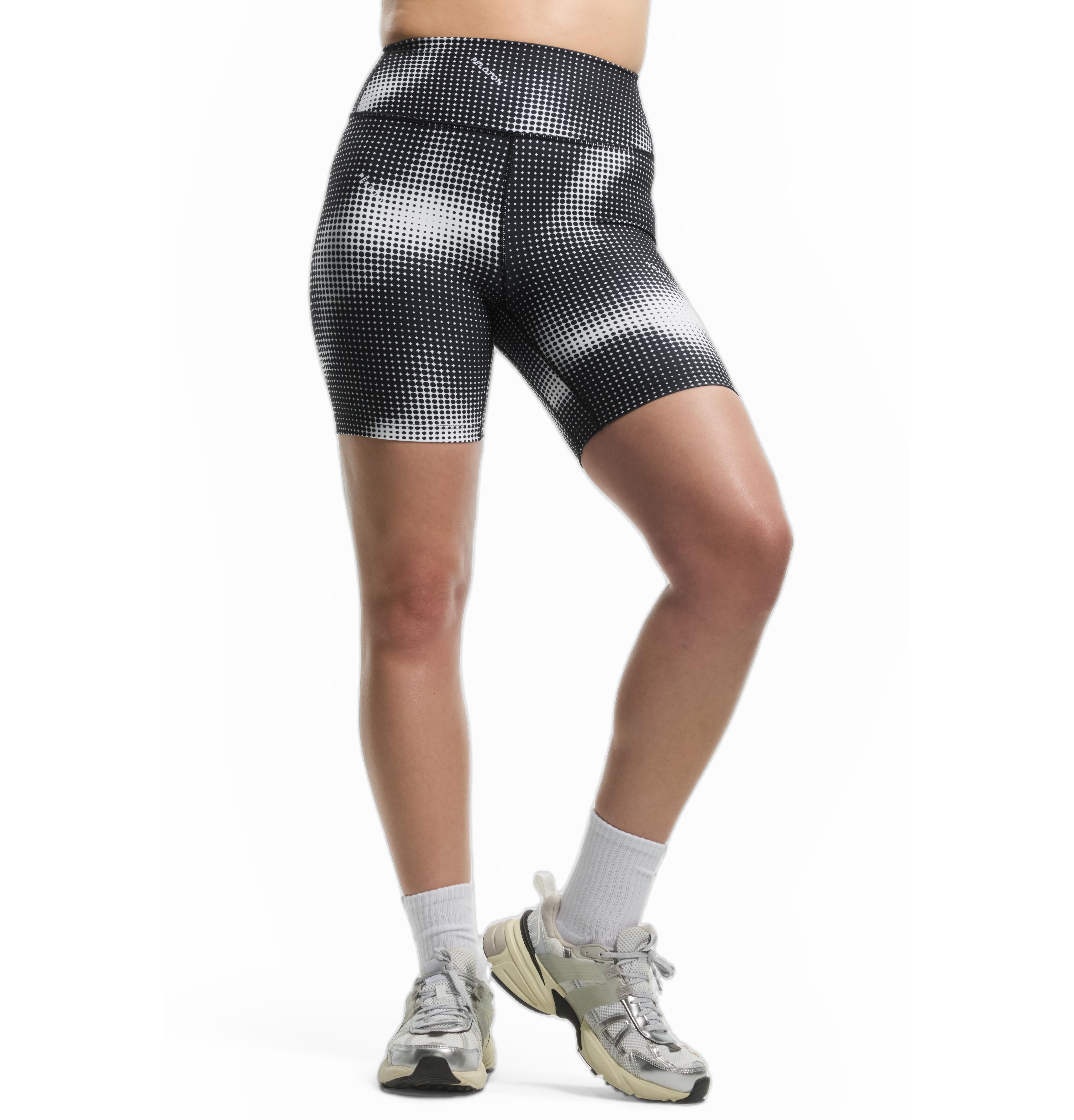 Peloton Women's Cadent High Rise Printed Bike Short