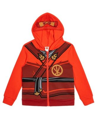 Little Boys Ninjago Cosplay Fleece Zip-Up Hoodie