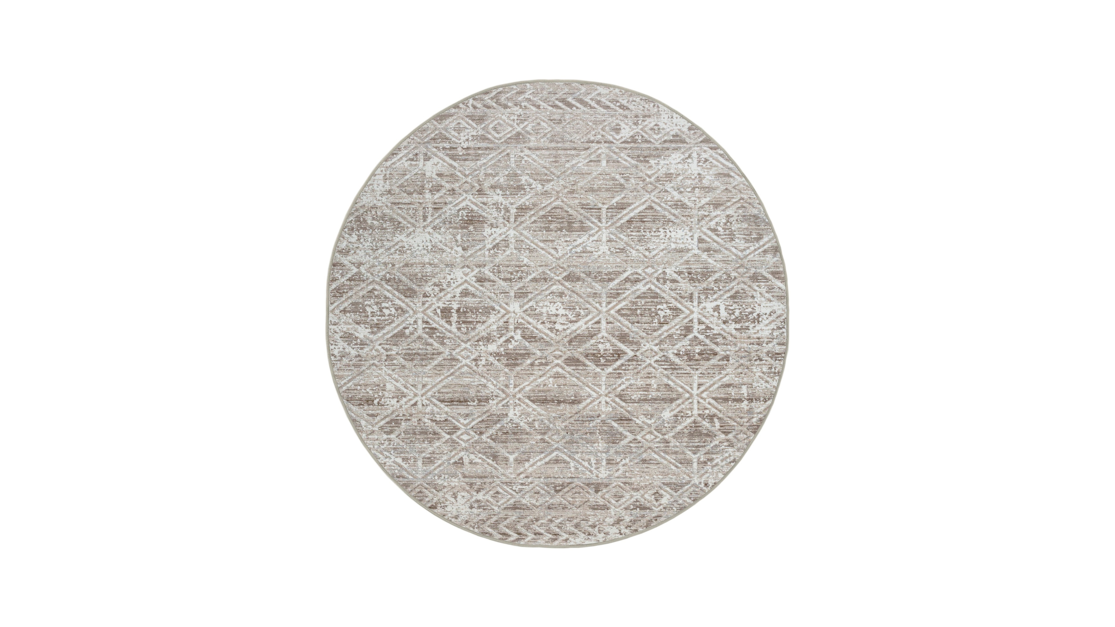 Closeout! Km Home Teola 1243 5'3" x Round Area Rug