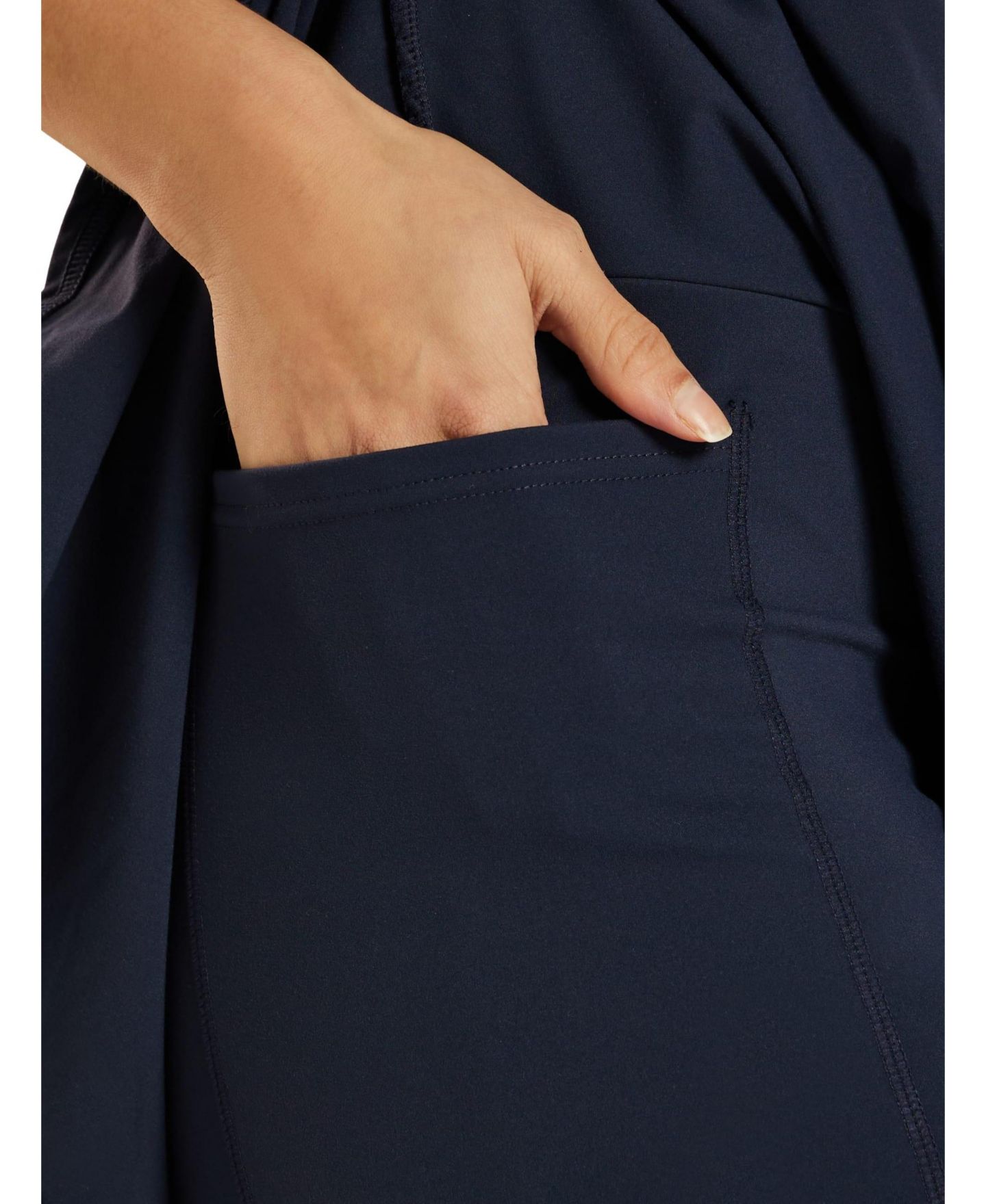 Женские шорты Be Athletica Be 180 High-Waisted Built-In Shorts Skort, 2.36" Inseam, цвет: Тёмно-синий — фото 4