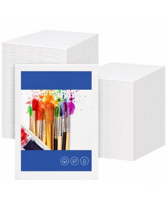 Blank Painting Canvas Panels Bulk for Artists Beginners Classroom Parties
