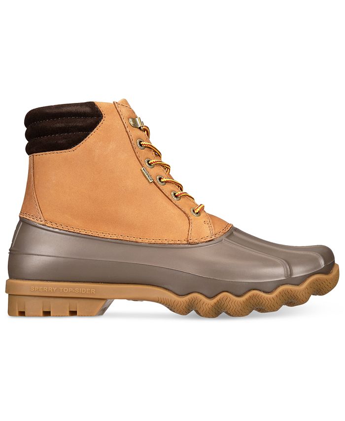 sperry men's avenue winter waterproof duck boots