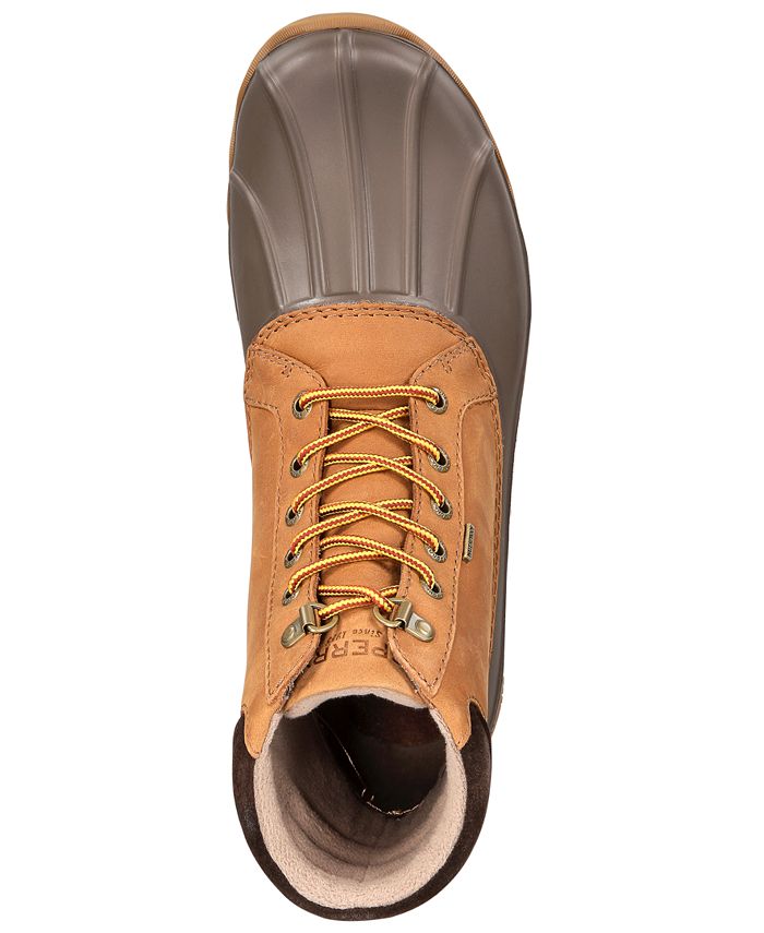 mens grey sperry duck boots