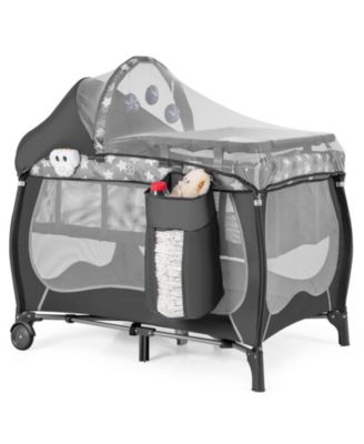4-in-1 Portable Foldable Bassinet and Changing Table