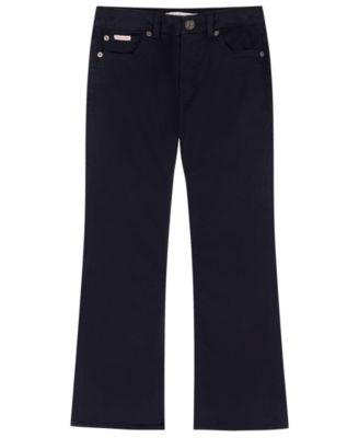 Girls' 7-16 Pintuck Flare Jeans