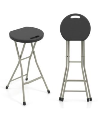 28 in Portable Folding Kitchen Campsite Stool