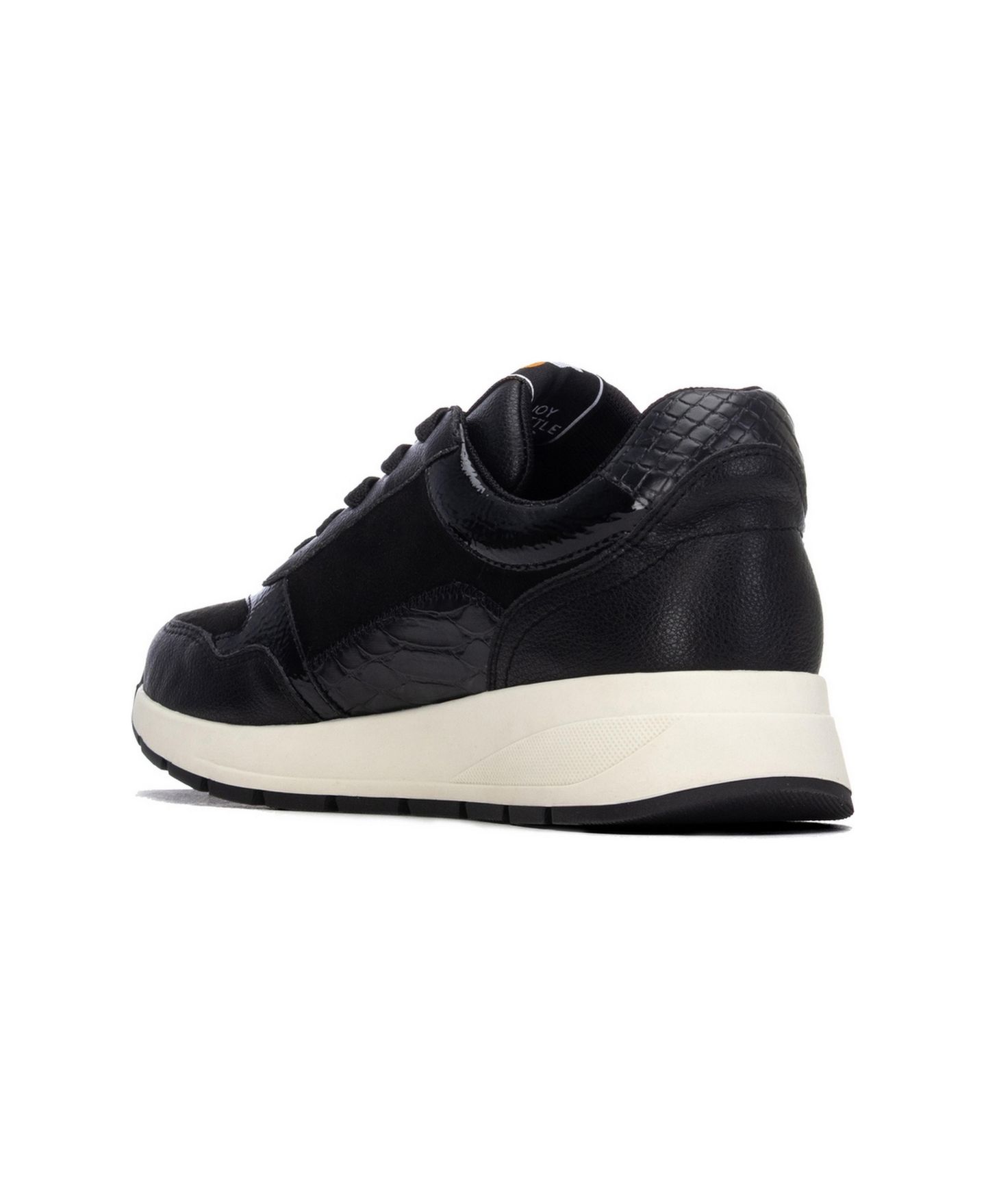 Женские кроссовки XTI Refresh Collection Wedge Side-Zipper, цвет: Чёрный — фото 2