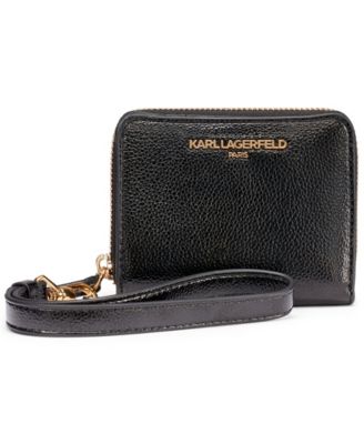 Zipper Charm Bifold Wallet