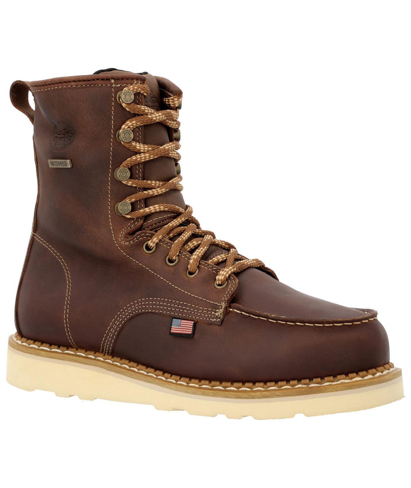 Мужские ботинки GEORGIA BOOT USA Wedge Waterproof Work Boot — фото 4
