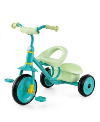 Toddler Tricycle with Removable Storage Basket, 55 lbs Capacity, Ages 2-5