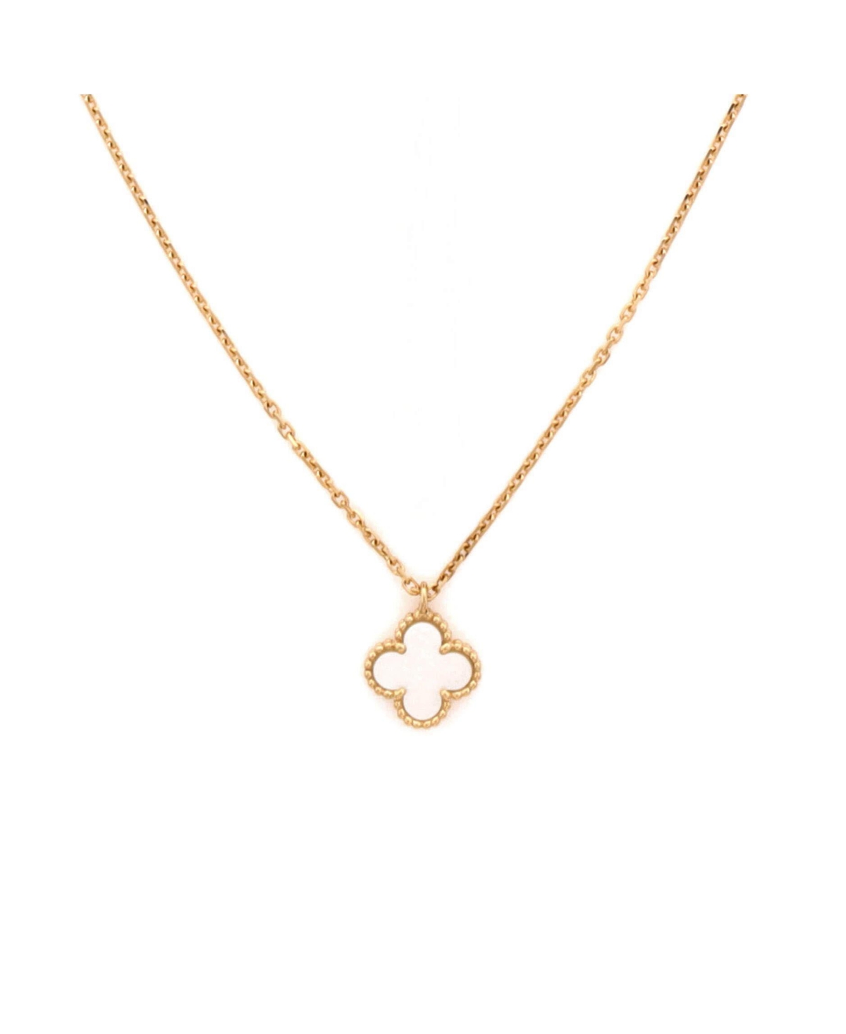 Pre-Owned Van Cleef and Arpels Sweet Alhambra Pendant Necklace - 18k yellow gold
