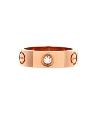 Love 3 Diamonds Band Ring