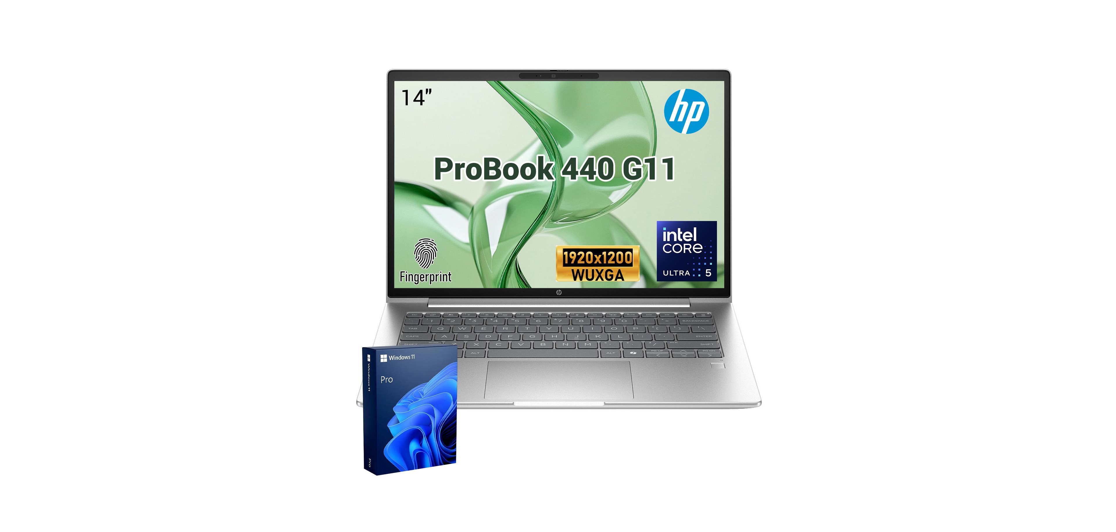 Hp ProBook 440 G11 14" Fhd+ Business Laptop, Intel Core Ultra 5 125U, Intel Graphics, 64GB DDR5 Ram, 2TB Ssd, Wi-Fi 6, Windows 11 Pro, Silver