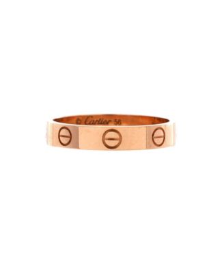 Love Wedding Band Ring in 18K Rose Gold