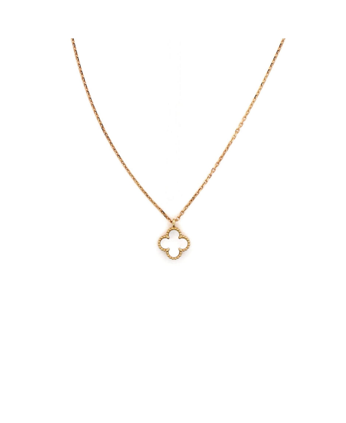 Pre-Owned Van Cleef and Arpels Sweet Alhambra Pendant Necklace - 18k yellow gold