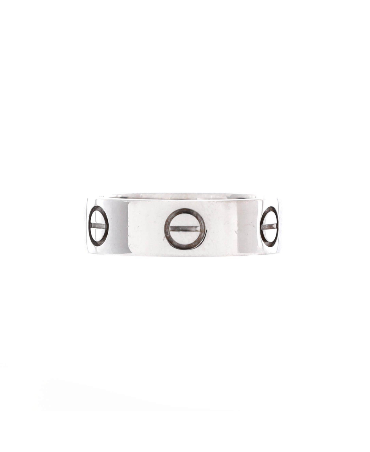 Pre-Owned Cartier Love Band Ring - 18k white gold