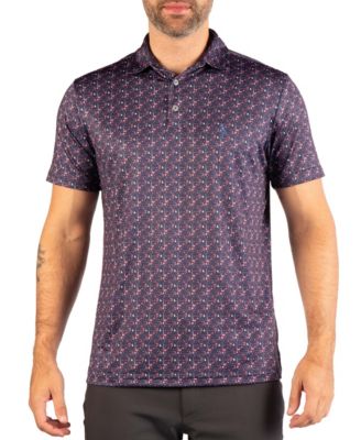 Men's Holiday Hole in One 4-Way Stretch Short Sleeve Polo Shirt