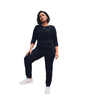 Women's Sweater Knit Straight Leg Pant