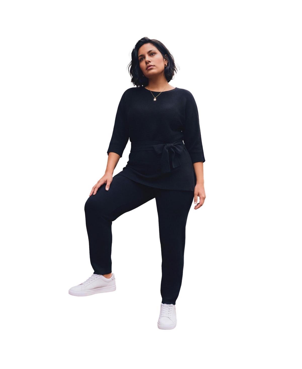 Avenue Women's Sweater Knit Straight Leg Pant