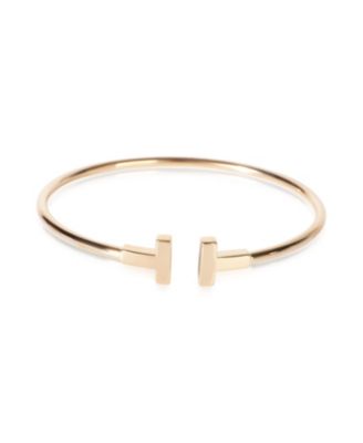 Rose Gold Tiffany T Wire Bracelet