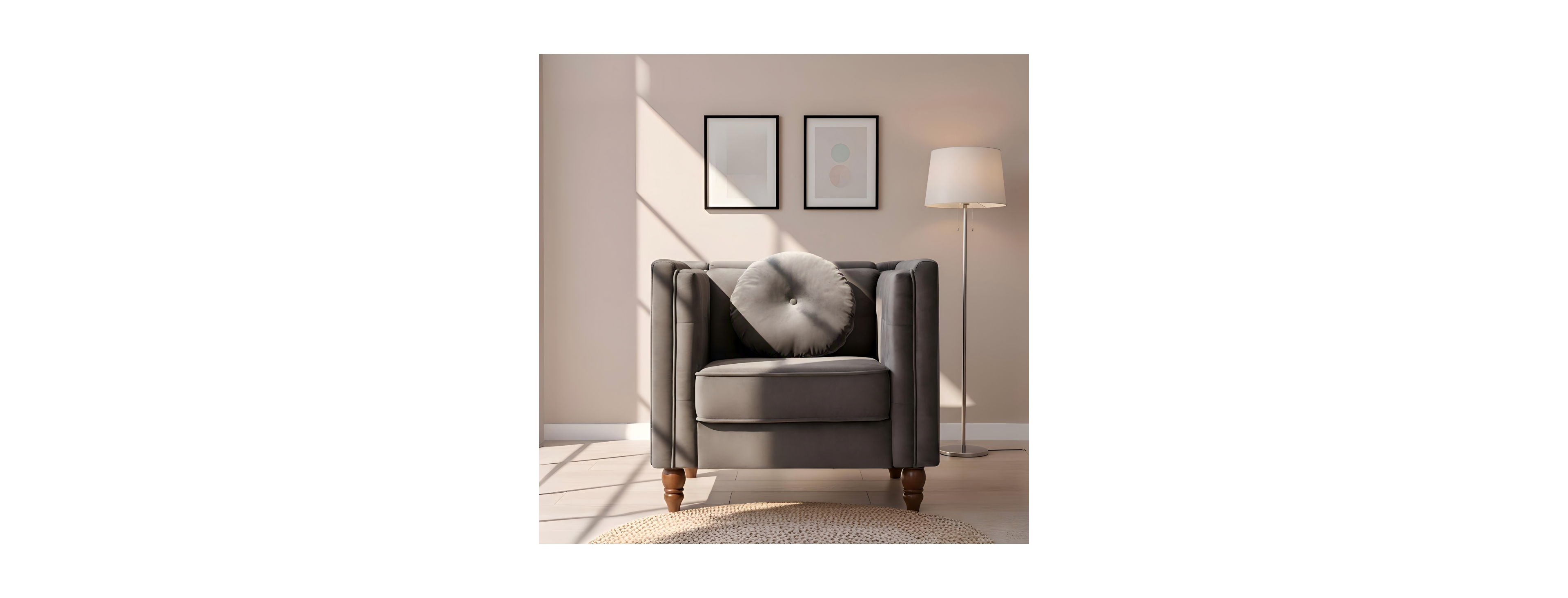 Streamdale Furniture Classic Chesterfield Crushed Velvet Accent Chair