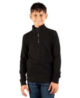 boys 8 -20 Cozy Knit Quarter Zip