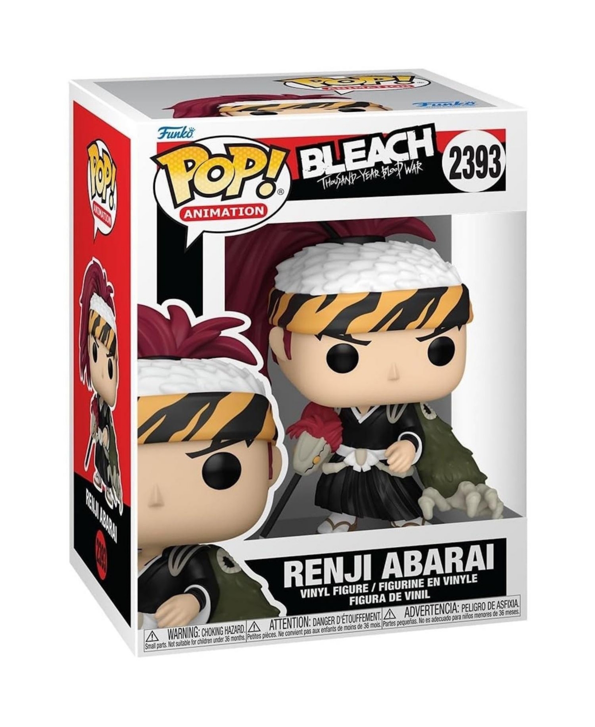 Funko Pop! Animation Bleach Thousand-Year Blood War Renji Abarai Vinyl Figure, Ages 14+