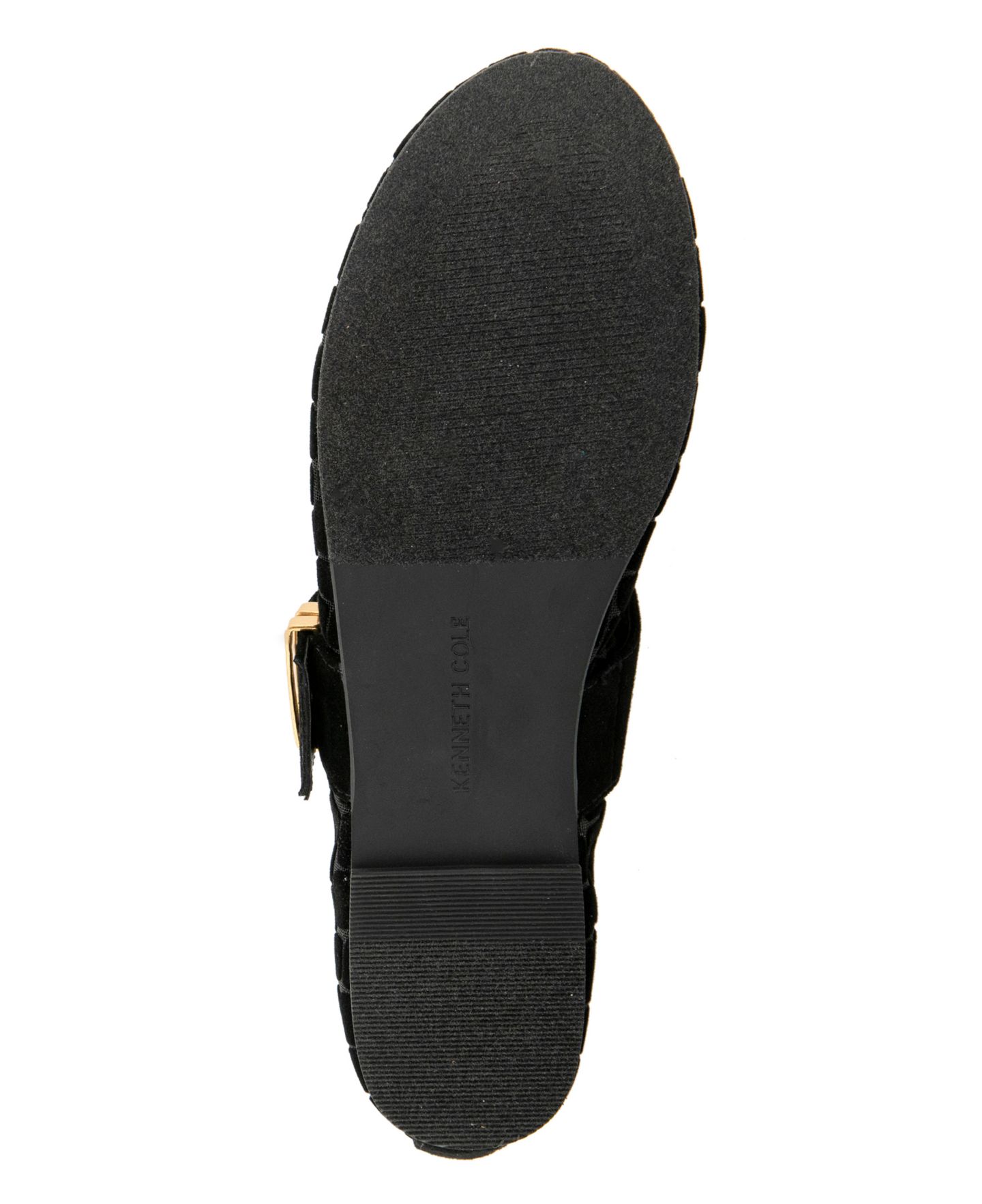 Женские балетки Kenneth Cole New York Tamarra Mary Jane, цвет: Чёрный сетчатый — фото 3