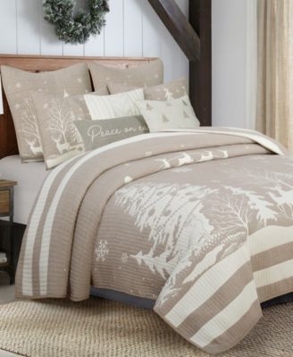 Winterscape Textured 3-Piece Quilt Sets